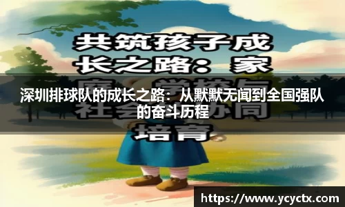 深圳排球队的成长之路：从默默无闻到全国强队的奋斗历程